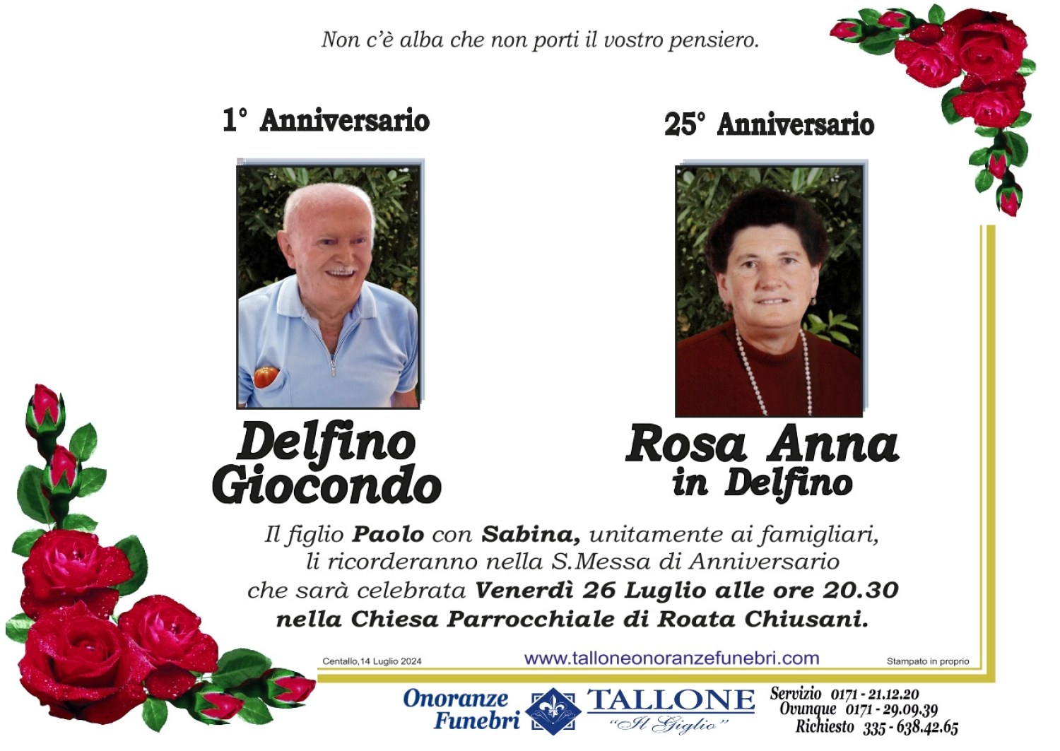 Giocondo Delfino Anna Rosa in Delfino